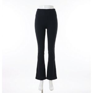 NEW SPANX micro flare leggings pant in very black